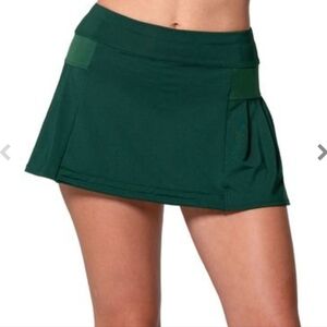 Lucky in Love Forest Green Skort Athletic
